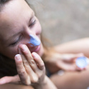 Suntribe Přírodní zinkový opalovací krém SPF 50 mořská modrá 15 g