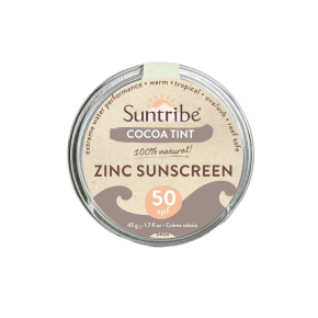 Suntribe Přírodní zinkový opalovací krém SPF 50 Tělová 45 g