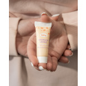 Trew White Peach Cukrový peeling na rty 10 ml