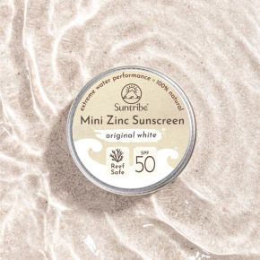 Suntribe Přírodní zinkový opalovací krém SPF 50 Bílá 15 g