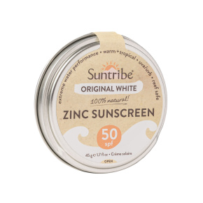 Suntribe Přírodní zinkový opalovací krém SPF 50 Bílá 45 g Suntribe Přírodní zinkový opalovací krém SPF 50 Bílá 45 g