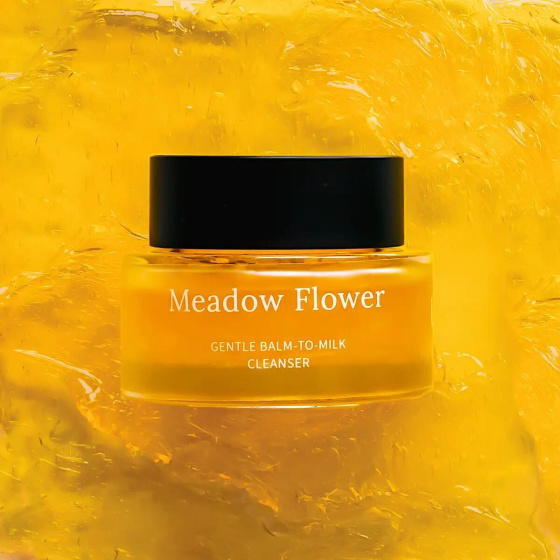 Usva Jemný čistící mléčný balzám Meadow Flower 50 ml