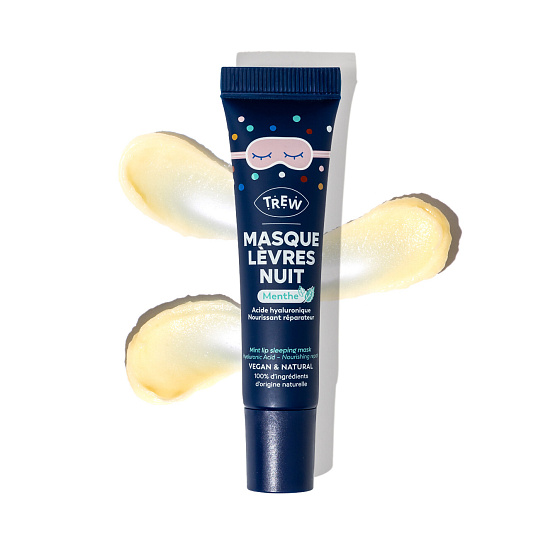 Trew Noční mátový balzám na rty Mint 15 ml